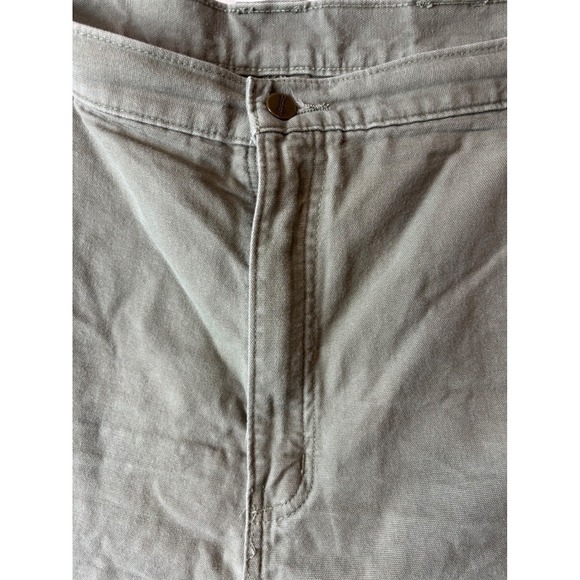 Carhartt Mens Work Cargo Shorts Khaki Size 42 Cotton Relaxed Fit Pockets - Picture 10 of 11